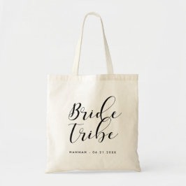 Bride tribe tote bag