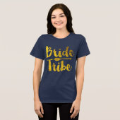 Bride Tribe Tri-Blend Shirt (Voorkant volledig)