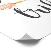 Bride Tribe Tribal Heart Arrow Poster (Hoek)