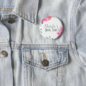 Bride Tribe Watecolor Ronde Button 5,7 Cm (In situ)