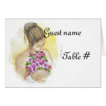 Bride - trouwplaatskaart