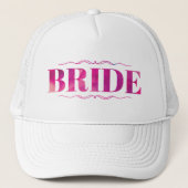 Bride Trucker Hat Pet (Voorkant)