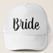 Bride Trucker Hat Pet (Voorkant)