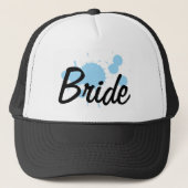 Bride Trucker Hat Trucker Pet (Voorkant)