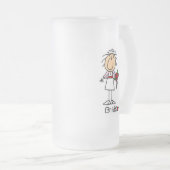 Bride Tshirts en cadeaus Matglas Bierpul (Voorkant rechts)