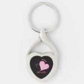 Bride Twisted Heart Keychain (Voorkant)
