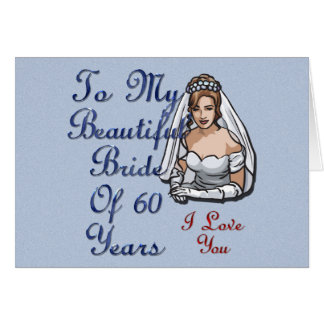 Bride van 60 jaar