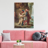 Bride van Abydos, 1843 Canvas Afdruk (Insitu (Woonkamer))