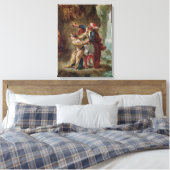 Bride van Abydos, 1843 Canvas Afdruk (Insitu (Slaapkamer))