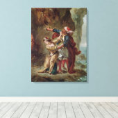 Bride van Abydos, 1843 Canvas Afdruk (Insitu (Houten vloer))