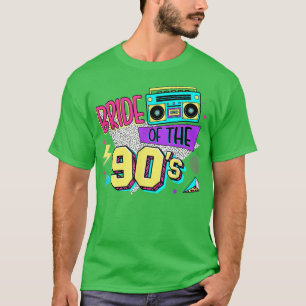 Bride van de 90 S-vrijgezellenpartij 90 s Bridal B T-shirt