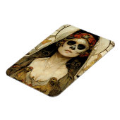 Bride van de dood Gothic Horror Magneet (Linkerzijde)