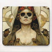 Bride van de dood Gothic Horror Muismat (Voorkant)