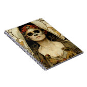 Bride van de dood Gothic Horror Notitieboek (Rechterzijde)