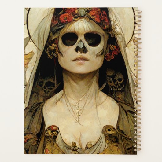 Bride van de dood Gothic Horror Planner (Achterkant)