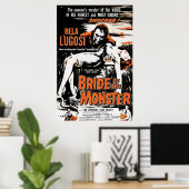 Bride van de Monster Poster (Thuiskantoor)