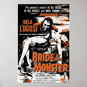 Bride van de Monster Poster