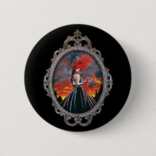 Bride van Dracula Ronde Button 5,7 Cm