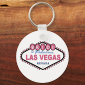 BRIDE VAN Fabulous Las Vegas Pink Sleutelhanger (Voorkant)