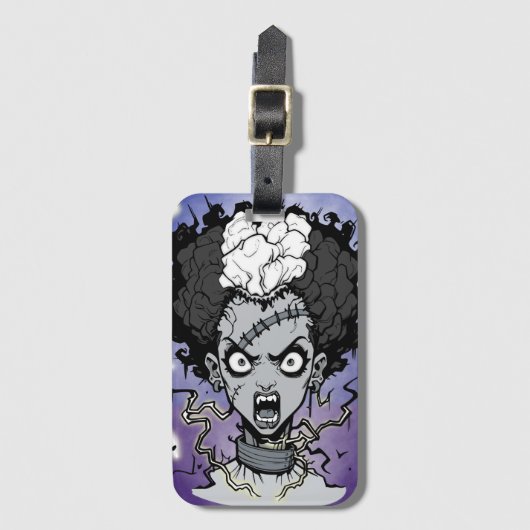 Bride van Frankenstein Bagagelabel (Voorkant (verticaal))