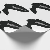 Bride van Frankenstein Cadeaupapier (Hoek)