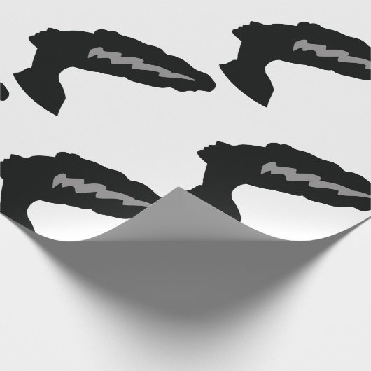 Bride van Frankenstein Cadeaupapier (Hoek)