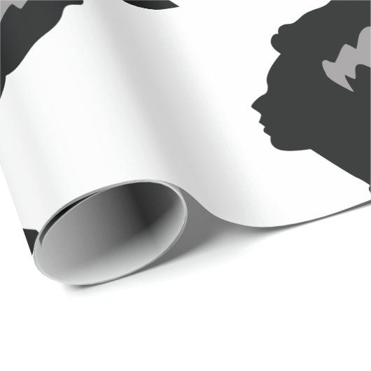 Bride van Frankenstein Cadeaupapier (Rol Hoek)