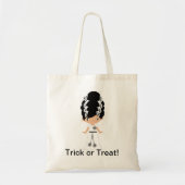 Bride van Frankenstein Halloween Trick or treat Ba Tote Bag (Voorkant)