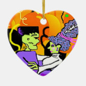 Bride van Frankenstein Ornament (Voorkant)