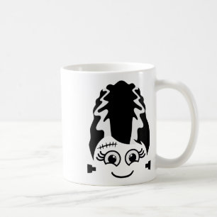 Bride van Frankenstein Schattige monster Halloween Koffiemok