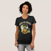 Bride van Frankenstein Skull T-shirt (Voorkant volledig)