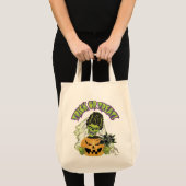 Bride van Frankenstein Skull Tote Bag (Voorkant (product))