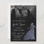 Bride van Frankenstein Vrijgezellenfeest Halloween Kaart (Voorkant)