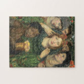 Bride van Gabriel Rossetti Legpuzzel (Horizontaal)
