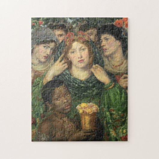 Bride van Gabriel Rossetti Legpuzzel (Verticaal)