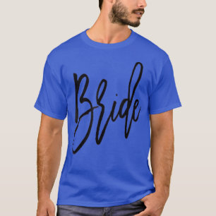 Bride Verloving Pas getrouwd T-shirt