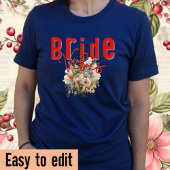 Bride vibes-Hen party-Wedding t-shirt-Retro-bewerk T-shirt