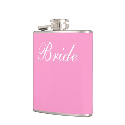 Bride Vinyl Wrapped Flask Heupfles (Links)
