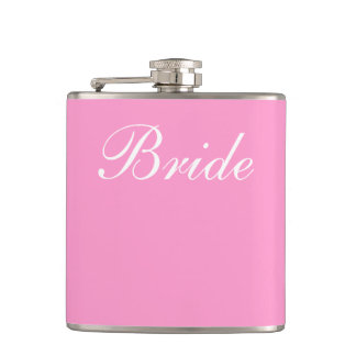 Bride Vinyl Wrapped Flask Heupfles