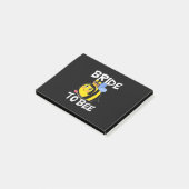 Bride voor bee post-it® notes (Schuin)