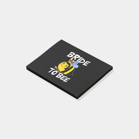 Bride voor bee post-it® notes (Schuin)