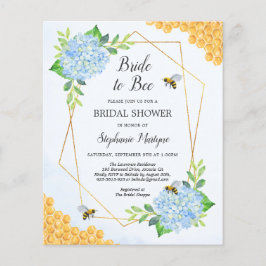 Bride voor bijenblauw Vrijgezellenfeest