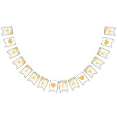 Bride voor honingbijen Vrijgezellenfeest Vlaggetjes (Alle)