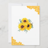 Bride voor honingraat bestemd Vrijgezellenfeest Kaart (Achterkant)