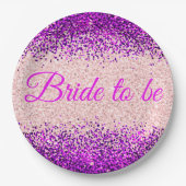 Bride voor roze/Paars Bord (Voorkant)