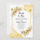 Bride voor uitnodiging tot het douchen van bijenko (Voorkant)