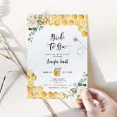 Bride voor uitnodiging tot het douchen van bijenko