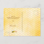 Bride voor Vrijgezellenfeest van bijen Briefkaart (Achterkant)