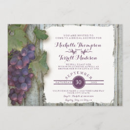 Bride Vrijgezellenfeest Rustin Land Wine Wineyard Kaart