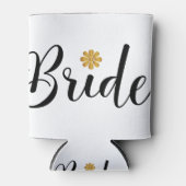 Bride Vrijgezellenfeest Wedding Elegant Blikjeskoeler (Voorkant)